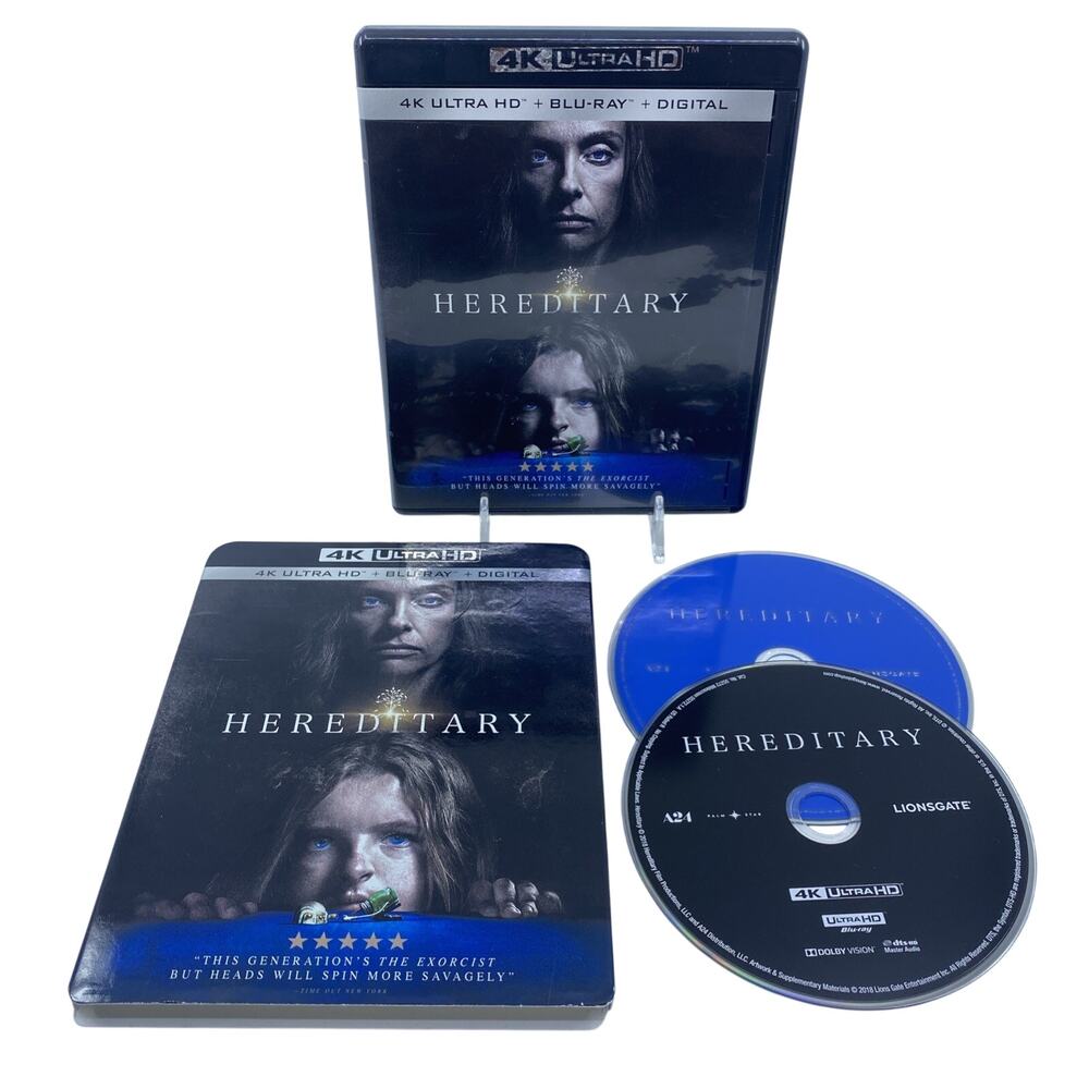Hereditary 4K Ultra HD Blu-ray 2018 Horror with Slipcover